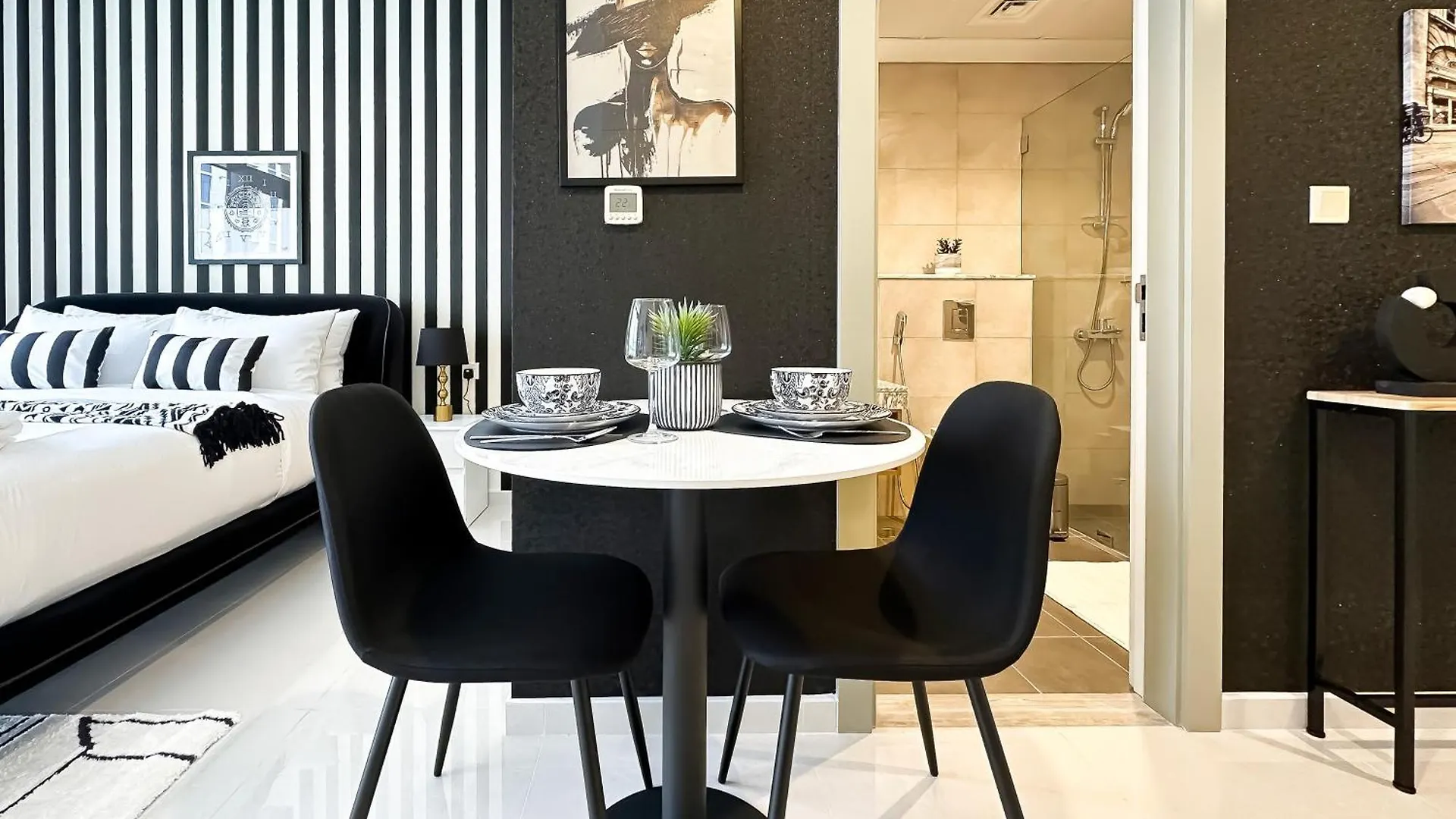 شقة Trophy-Twilight Edge Studio 55Th Floor W Lush Lagoon Pool دبي الإمارات العربية المتحدة