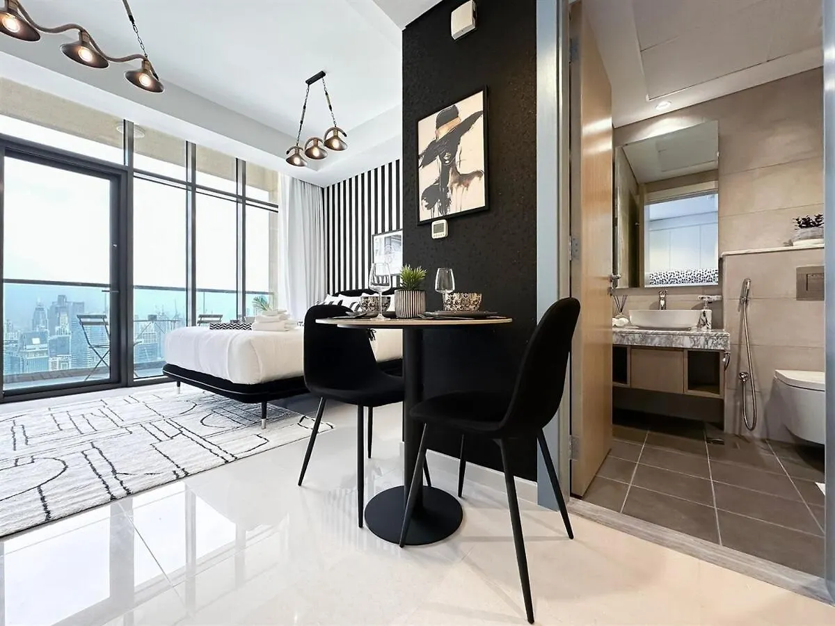 Trophy-Twilight Edge Studio 55Th Floor W Lush Lagoon Pool دبي 0*,