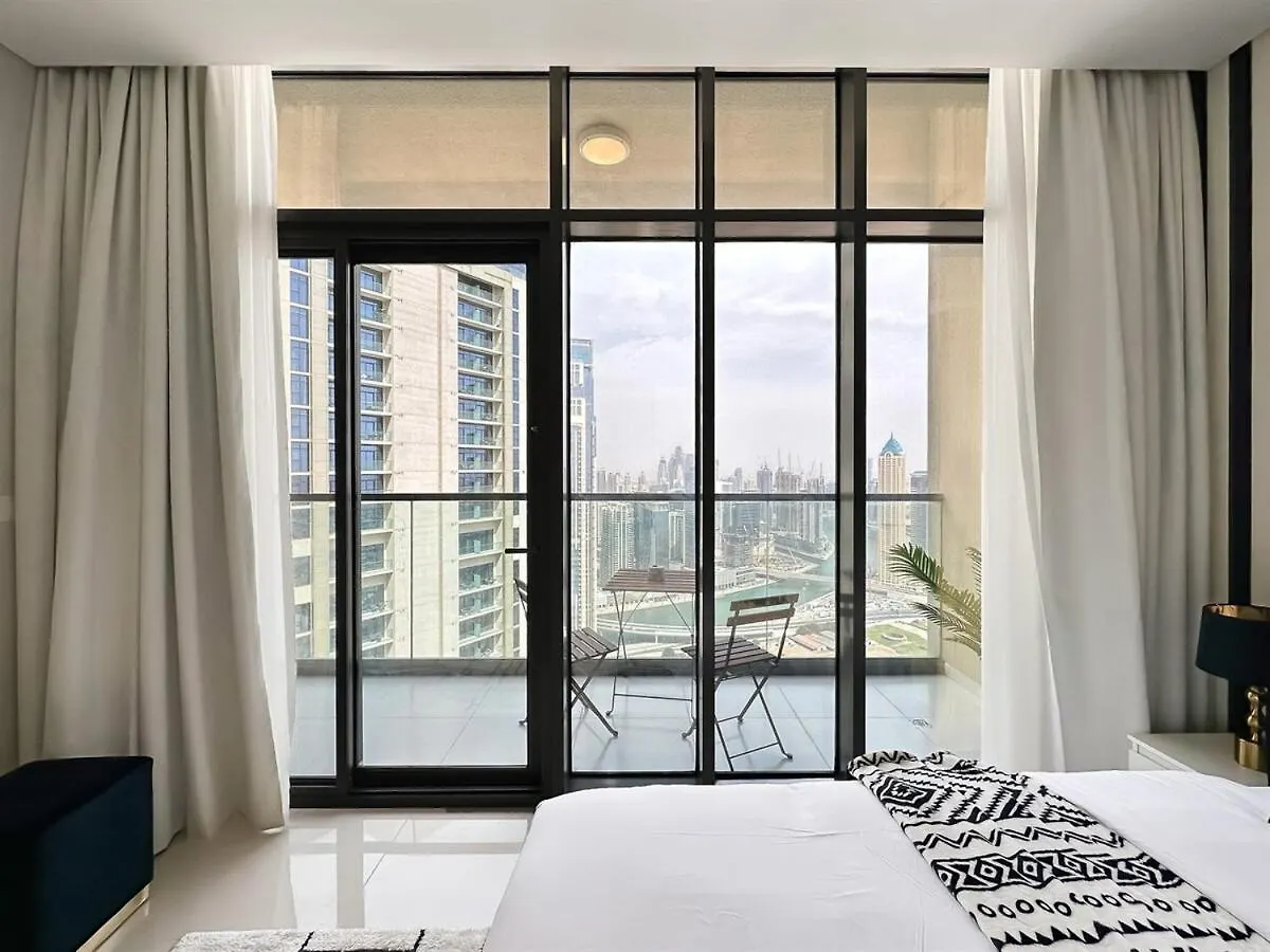 Trophy-Twilight Edge Studio 55Th Floor W Lush Lagoon Pool Dubai